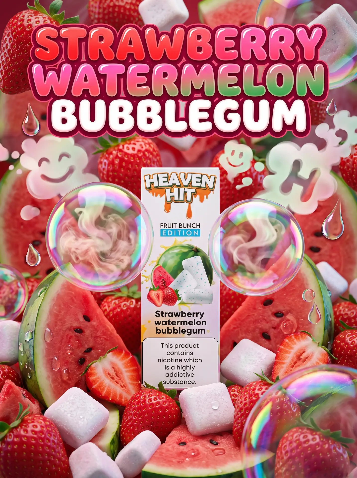 Strawberry Watermelon Bubblegum